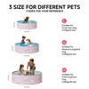 mandla Foldable Kiddie Pool,Dog Pool for Bathing,Hard Plastic Kiddie Pool