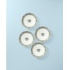 Lenox 893655 Autumn White Accent Plate Set, 3.44, 4-Piece