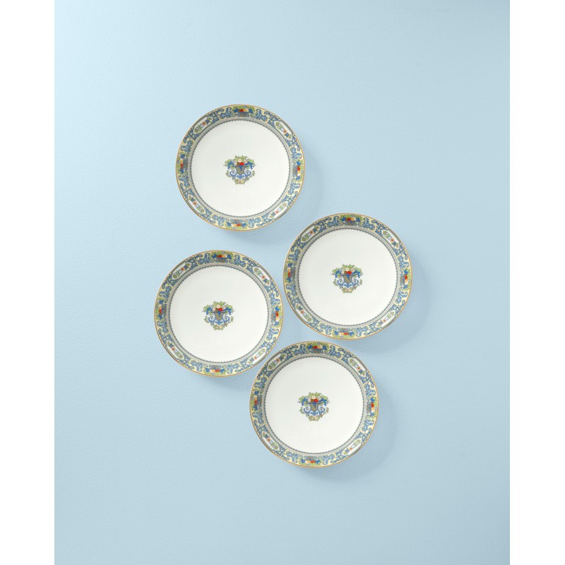 Lenox 893655 Autumn White Accent Plate Set, 3.44, 4-Piece