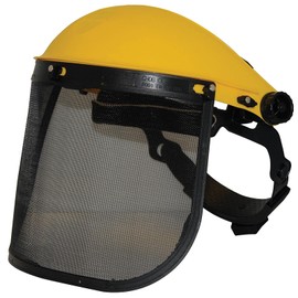 Dapetz ® Mesh Safety Visor - Mesh Features Single Point Ratchet Adjustment Chainsaw Safety Helmet with Mesh Visor, Impact Resistant Comfortable Hard Hat Safety Protection Equipment