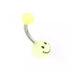 Luxe Modz Belly Button Ring pack of two Smiley Faces