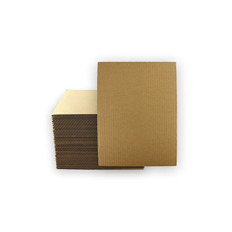 1 EcoSwift 11x14 Corrugated Cardboard Filler Inserts Sheet Pads 1/8"