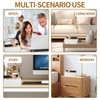 Cable Tidy Box, Cord Organizer Box with Wooden Lid, 36