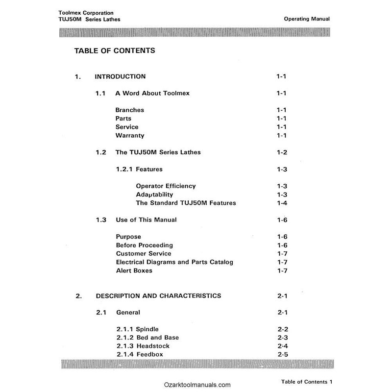 TUJ-50M Tarnow, Polamco, Toolmex, Famot, AFM Metal Lathe Owner's Operator's