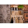 KitchenCraft Industrial Kitchen Vintage-Style Metal Coffee Canister, 1 L (1.75