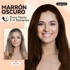 Kaisasa Champú Para Tinte De Cabello marrón oscuro 3 En