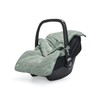 Jollein Footmuff Basic Knit Forest Green - For Baby Car