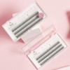MANY BEAUTY False Eyelash Clusters, Pack of 120, Individual Eyelash