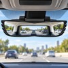 Wide Angle Rearview Mirror for Cars – 160° Panoramic Curved