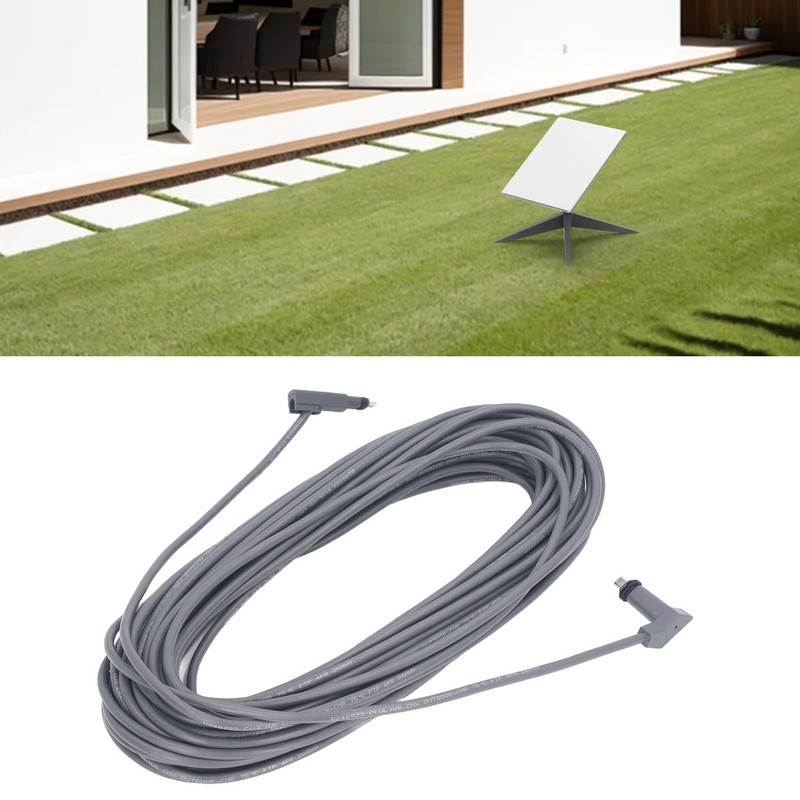 Rectangular Satellite Replacement Cable Multifunctional Grey Color 30ft for Starlink