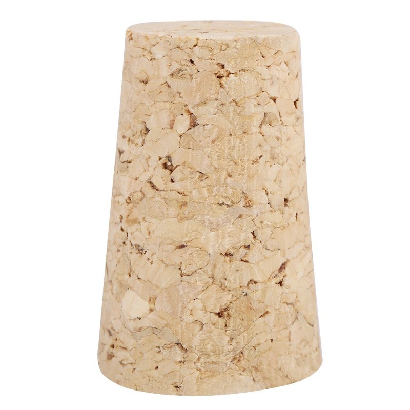 Tapones de corcho de madera cónicos, corcho de madera para
