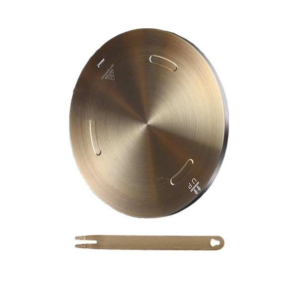 11inch Heat Diffuser Plate, Grourarty Stainless Steel Cooking Induction Adapter