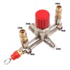Hsthe Sea Air Compressor Pressure Switch Double Outlet Tube Alloy
