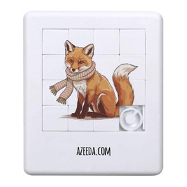 Azeeda 'Schal Fuchs' Schiebepuzzle (PZ00033427)