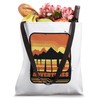 Wild Adventures Mountain Desert Retro Nature Sun Tote Bag
