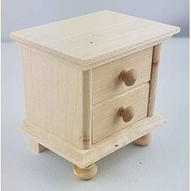 Rulke Rulke22266 Rustic Bedside Table, Multi Color