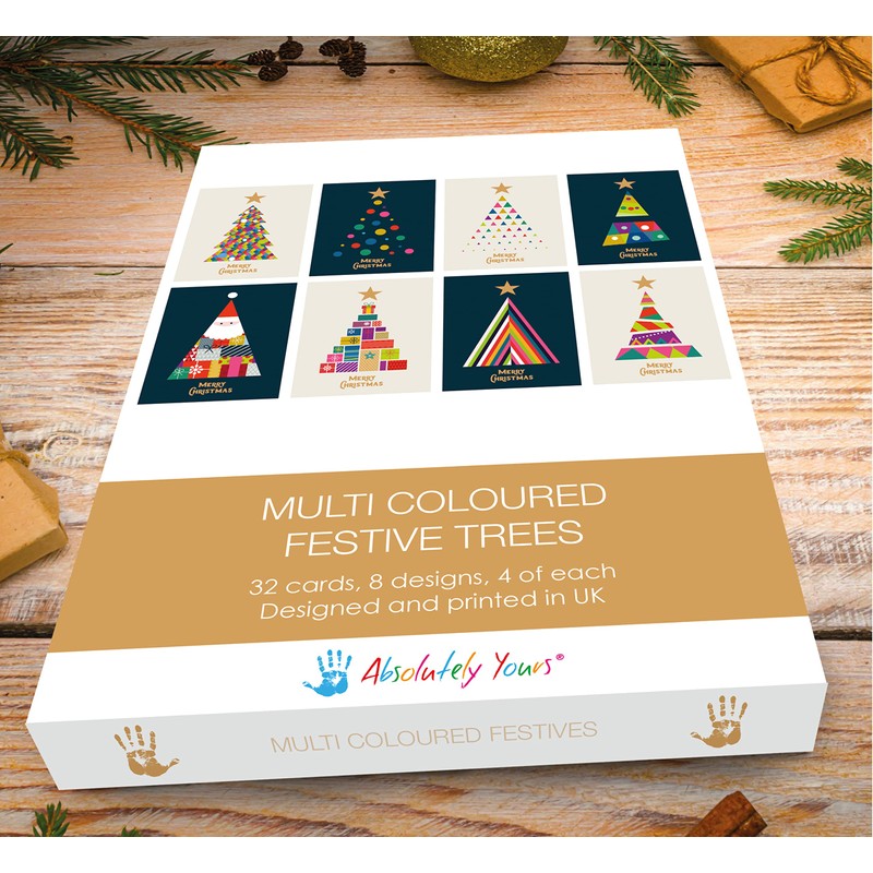 Charity Christmas Cards Pack of 32. Each Christmas Card multipack