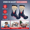 Men's funny Athletic Cushioned Crew Socks