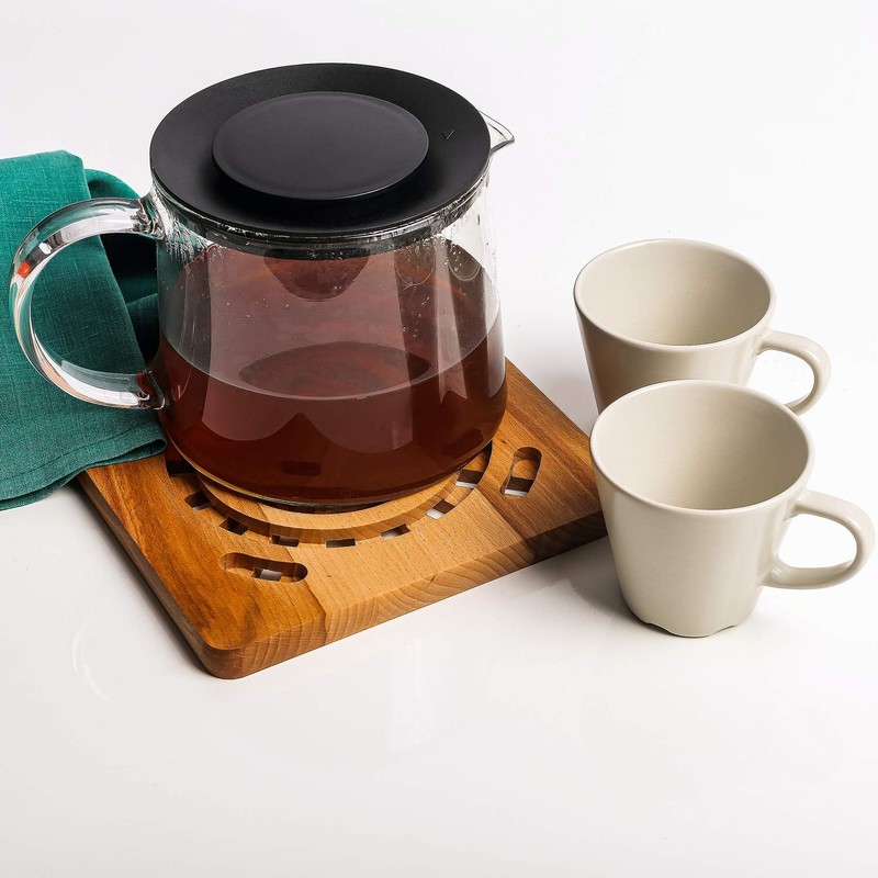 Creative Home Square Hot Trivet Wood | 19.5 x 19.5
