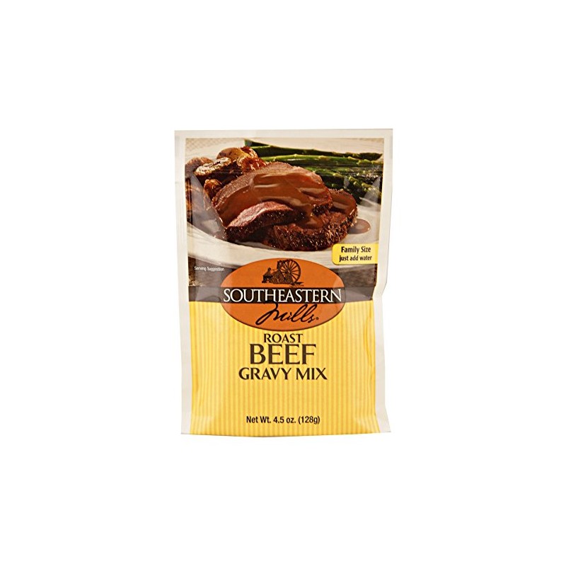 Southeastern Mills Roast Beef Gravy Mix, 4.5 Oz. Package (Pack