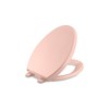 KOHLER K-4008-V10 Reveal Quiet Close Toilet Seat with Grip Tight