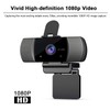 Full HD 1080P Wide Angle USB Webcam USB2.0 Drive-Free with