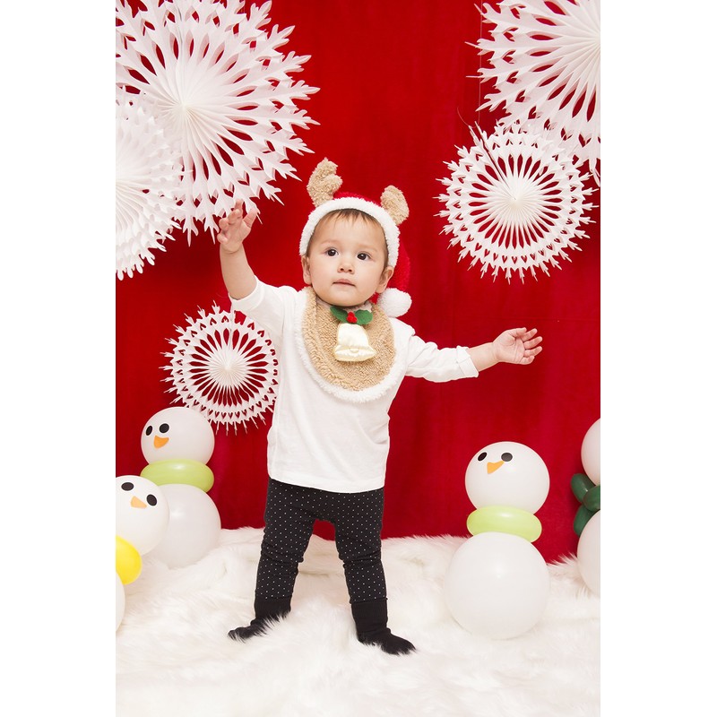 Clearstone Cosplay Christmas Reindeer Tie Set Baby Brown
