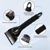 Yuqilin Pack of 2 Ice Scraper Car, Black/Red Windscreen Scratcher,