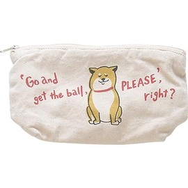 Techno Prime 74277 Doyashiba Natural Pouch & Packable Pouch, Cosmetic Pouch, Pen Case, 7.1 x 3.9 inches (18 x 10 cm), Depth 2.0 inches (5 cm)