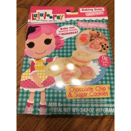 Lalaloopsy Baking Oven Mix- Chocolate Chip & Sugar Cookies Easy Bake 1 Pack