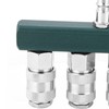 CYSFETENA 4-Way Compressed Air Distributor 1/4 Inch Npt Connection, Compressed