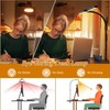 MACASA Double Head LED Desk Lamp with Remote Control for