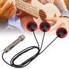 Guitar Piezo Pickup Transducer Removable for Acoustic Guitar Ukulele Thumb