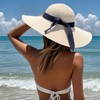 powerking Wide Brim Straw Sun Hat, UV Protection Summer Hat