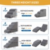 Dog Stairs and Ramp for High Bed, 5-Step Dog Steps