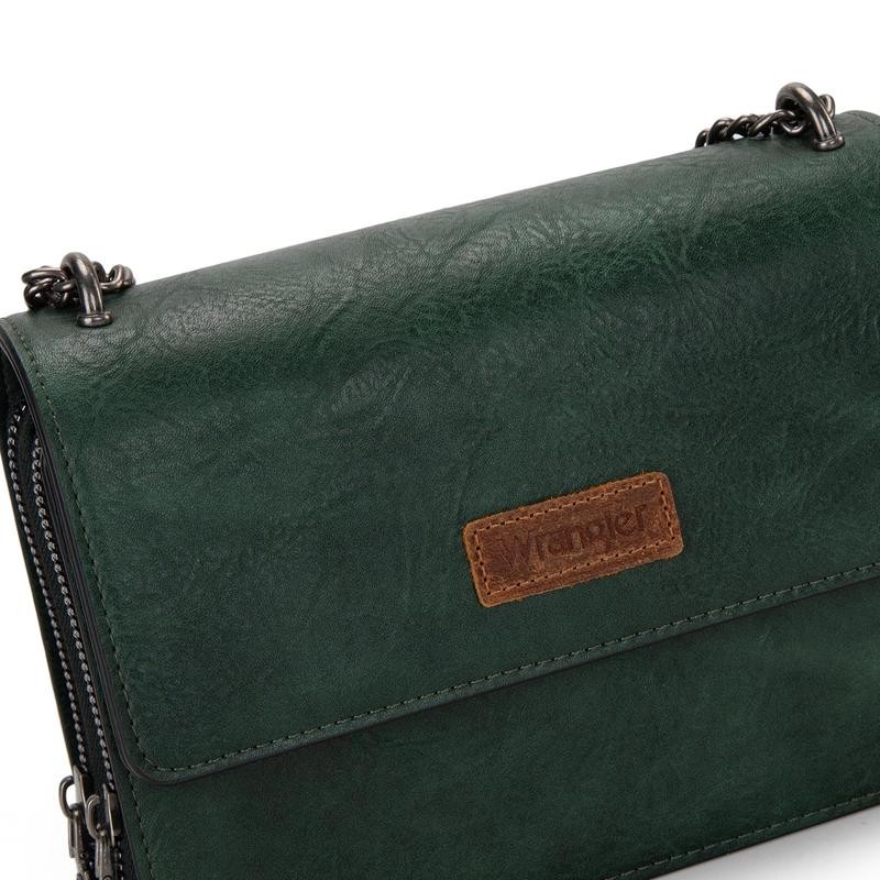 Wrangler Flap Crossbody Purse for Women Shoulder Bag Vintage Wallets