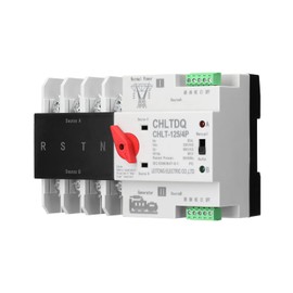 Compact Automatic Transfer Switch Electrical Selector Switches Dual Power Switch Solar Power Rail Type Household Power Transfer Switch-GTRH