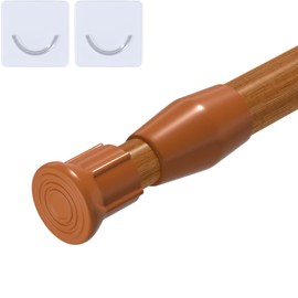 1Pcs Tension Rod 16 to 28 Inch, Adjustable Spring Curtain Rod No Drilling, Spring Tension Rods for Window DIY Projects Cupboard Wardrobe