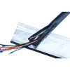 TRUSCO SHNF-15-10-R2 Electromagnetic Wave Shield Fastening Tube, Zipper Type, 0.6