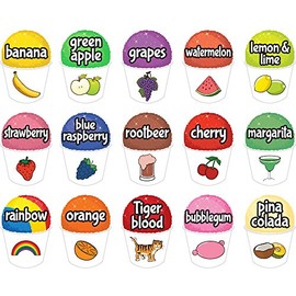 15 SNOWCONE Set 16" Concession Decal Sign cart Trailer Stand Sticker Equipment