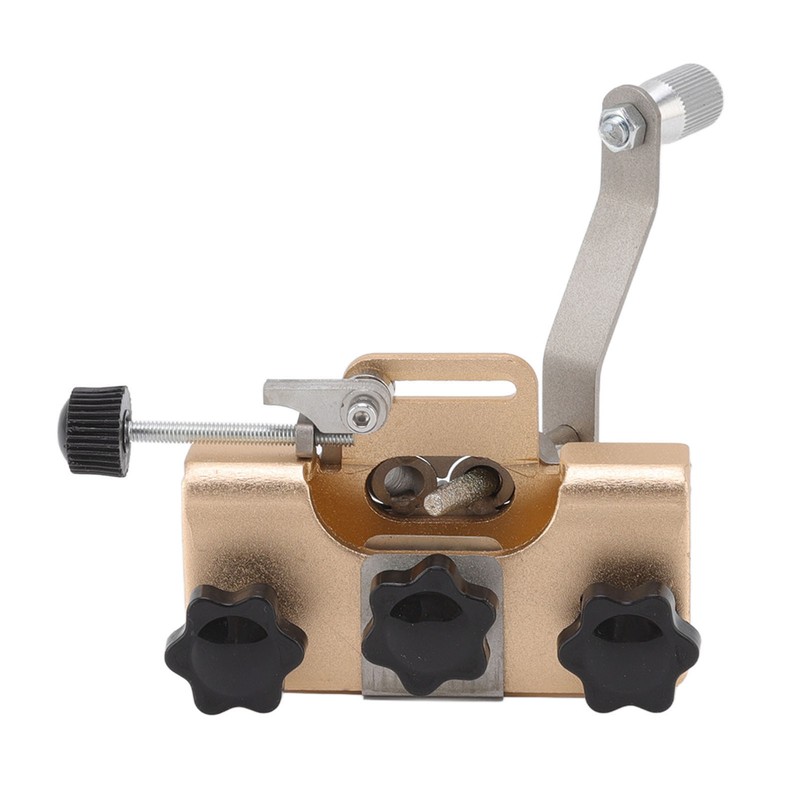 Chainsaw Sharpener Portable Lightweight Hand Crank Chain Sharpening Jig for