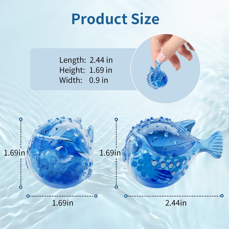 Humidifier Cleaning Fish - Humidifier Tank Cleaner Demineralization Cartridge |