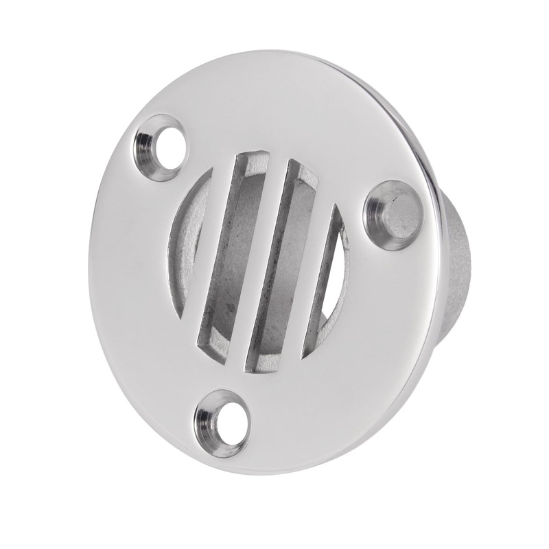 316 Stainless Steel 1" Boat Floor Deck Drain (Pack of