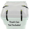 Ultimate Black Bear Trash Lock -Animal Proof existing Trash cans,