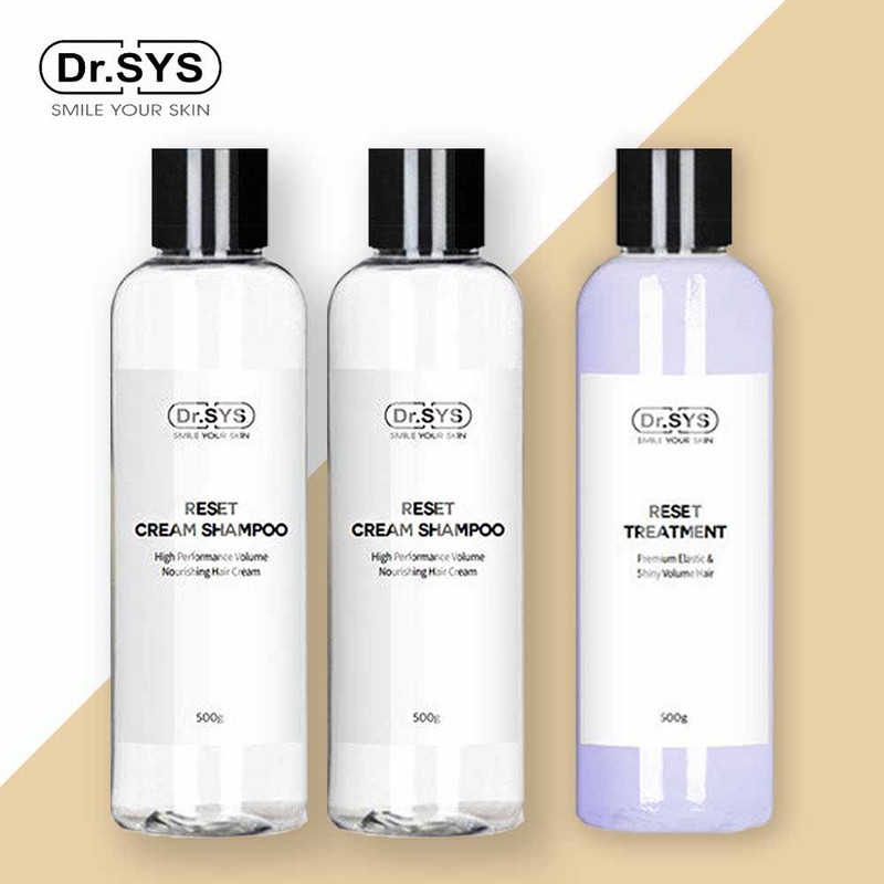 Dr. Sis Stemi Korea Shampoo Set Dr. Sis Reset Cream