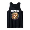 Retro Pecan Nuts Pecan Pie Naughty And Nice Tank Top
