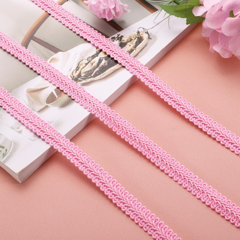 sourcing map 1/2" x 13 Yards Gimp Braid Trim Woven