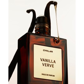 Perfume Oil Roll-On. Travel-Friendly Vanilla Verve Fragrance with Vanilla, Bergamot, and Amber Notes. Long-Lasting Essential Oil Parfum for Women and Men. 0.5 Fl Oz Scented Rollerball Bottle