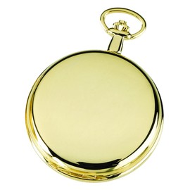 Charles-Hubert, Paris Gold-Plated Mechanical Pocket Watch