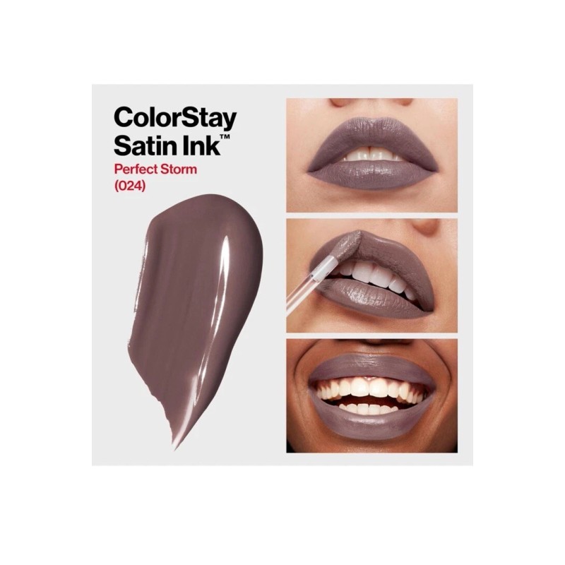 Revlon ColorStay Satin Ink Long Lasting Lipstick 024 Perfect Storm